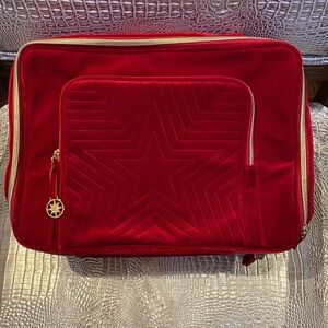 Estee Lauder Red Quilted Women's Bag NWOT